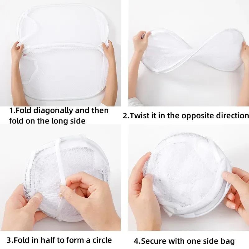 Dirty Clothes Basket Dirty Laundry Basket Skeleton Ventilated Foldable Easy Storage Portable Large Capacity Storage Basket