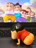 2024 Crayon Shin-chan Car Ornament for Tesla/BYD Console or Passenger Seat