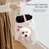 Breathable Cat Carrier Bag Portable Pet Carrying Bag Portable Canvas Pet Carrier Bag  Pet Handbag