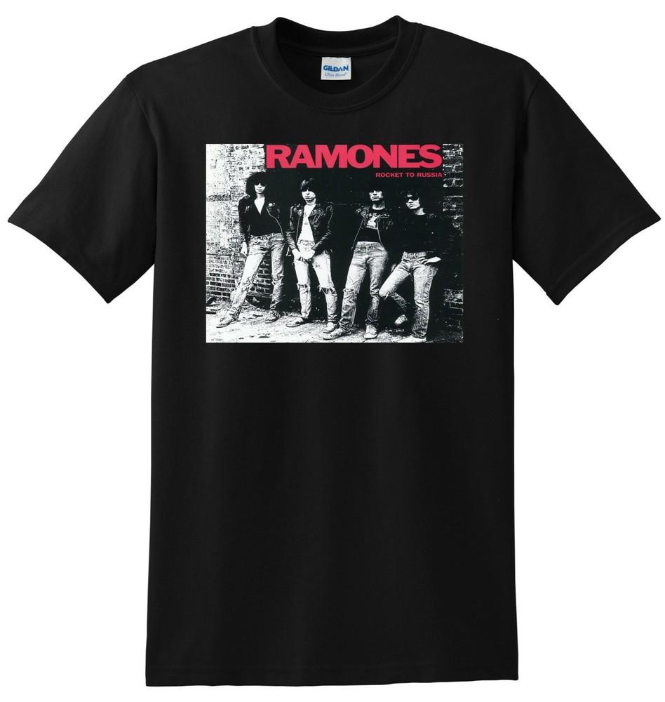 THE RAMONES T SHIRT rocket to russia vinyl cd cover SMALL MEDIUM LARGE Unisex T-Shirt XXXL