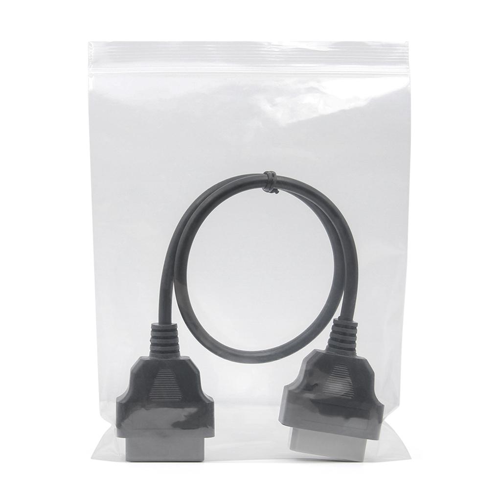 OBDII Extension Cable 14Pin To OBD2 16Pin Female Diagnostics Cable Auto Fault Detectors OBD2 Connector