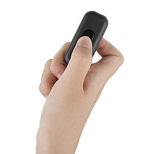 Interrupteur bi-polaire 6a, interrupteur de cordon en ligne pour petit appareil ou lampe, noir - paquet de 4