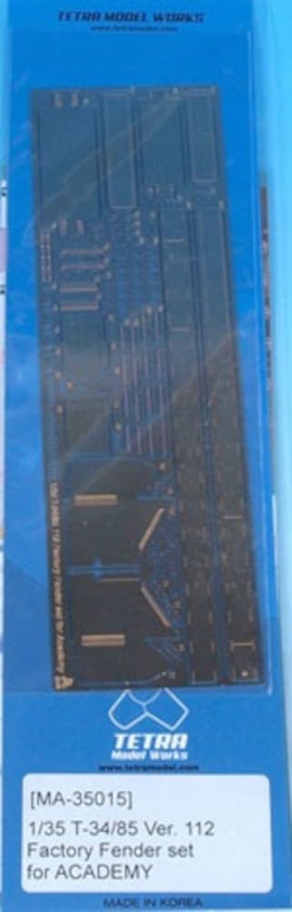 Tetra Model MA Series Russian Tank 112 Factory Fender Set Plastic Model Parts MA3515 1/35 T-34/85 No. (AC)
