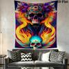 Artistic skull Pattern Home Decor Tapestry, Wall Hanging, Decorative RV Wall Cloth.MGT0918596
