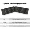 Convenient Folding   Keyboard Compatibility Intelligent Matching Simple & Compact  -lasting Battery Life Easy to Carry Black