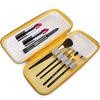 RSINC Art & Brush Storage Organizer | Transparent Makeup, Pencil Case | Stylish Transparent Pencil Box | V Transparent Pencil Case