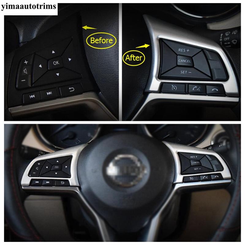 Accessories For Nissan Qashqai J11 2014 -  Window Triangle Pillar A Reading Lamp Air AC Steering Wheel Cover Trim Interior