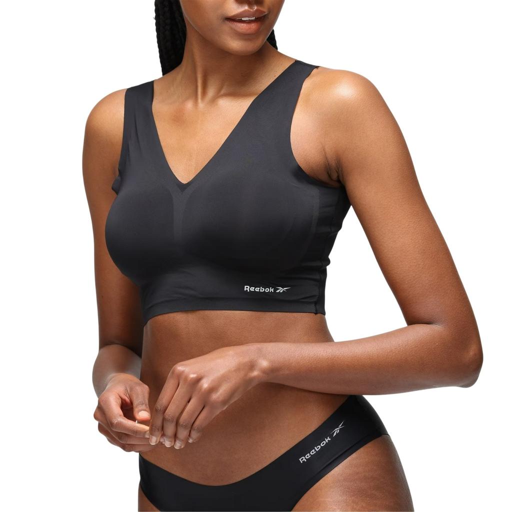 Reebok Womens/Ladies Amina Logo Jersey Bra