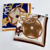 European and American silk scarves retro-printed paisley pattern 71 square scarf bag head versatile scarf