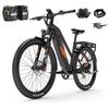 Lankeleisi MX600PRO 1000W Elektrické kolo pro dospělé 48V 20Ah 27,5palcové 20Ah Elektrické cestovní kolo Městské E-kolo