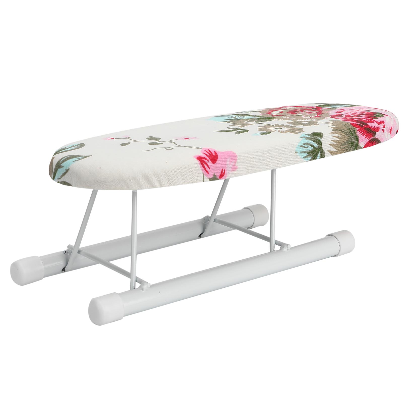 

Travel Mini Tabletop Ironing Board Small Steel Table Top Foldable Tabletop Ironing Board for Laptop Desk Snacks Table