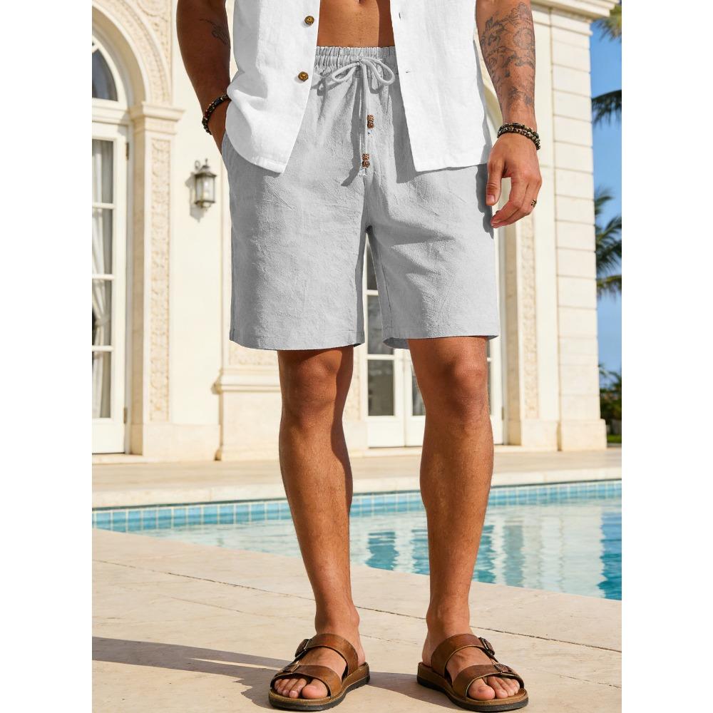 

Summer Men s Trendy Brand Ice-Cool Quick-Dry Casual Loose Shorts Lightweight Relaxed-Fit Casual Athletic Cropped Pants 3XL темно-сірий