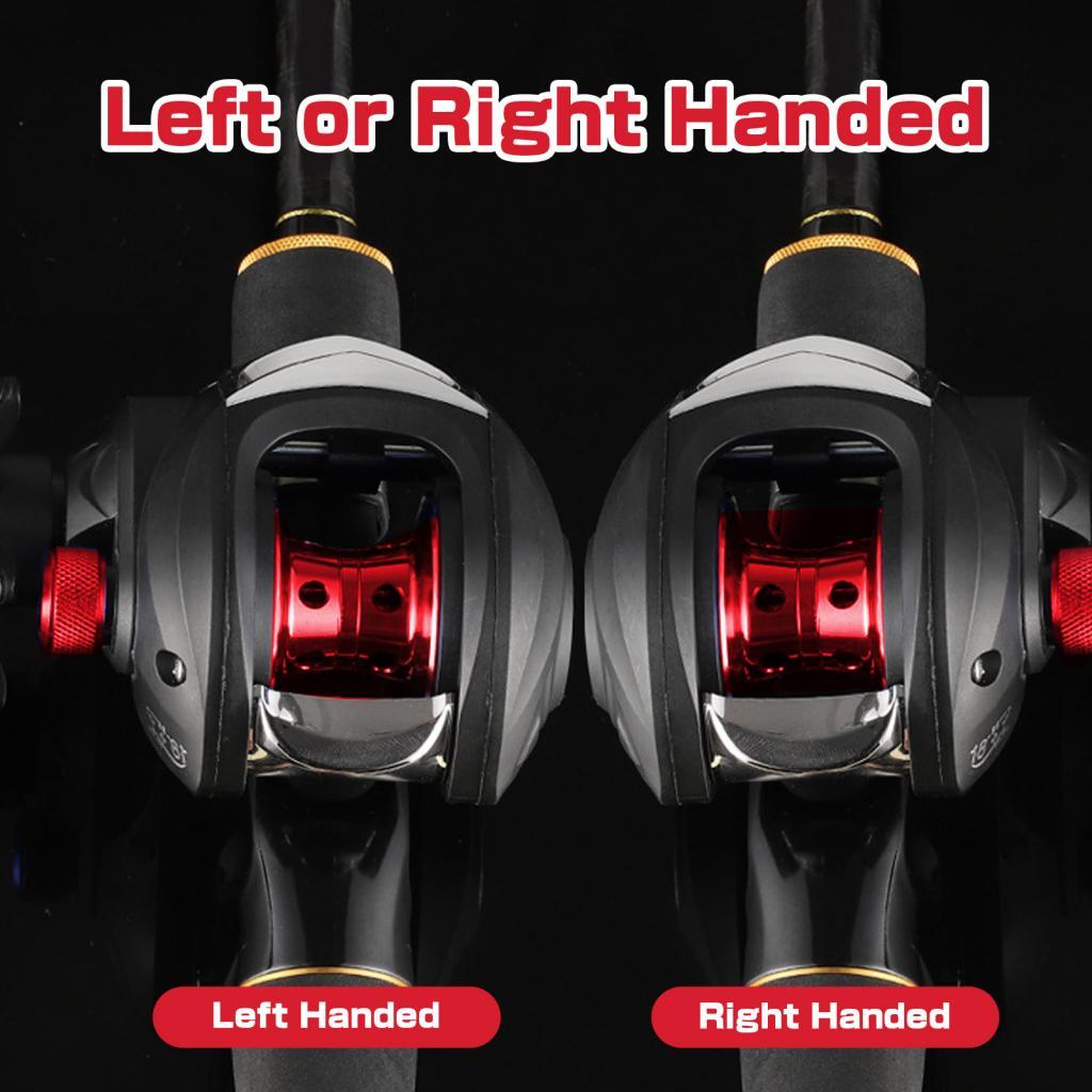 Reel, Casting Baitcaster - Sealed Drag System, 12 Magnetic Brake, 7.2:1 Gear Ratio, 18+