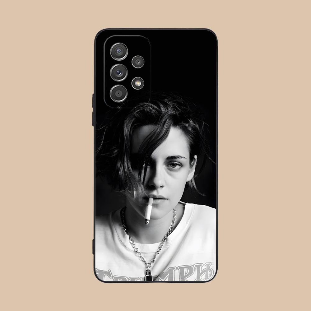 Kristen Stewart Mobile Cell Phone Case for Samsung Galaxy A56 55 54 53 52 51 36 35 34 23 16 15 5G Colorful Cover Pretty Cover