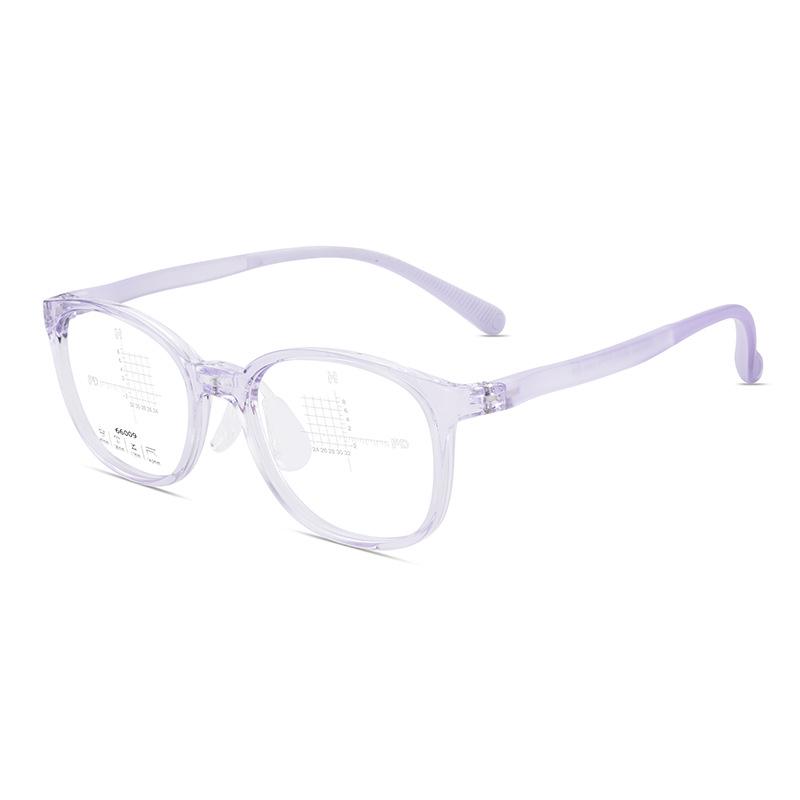 Ultra-Light Silicone Youth Glasses with Adjustable Nose Pads