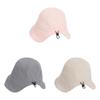 Cotton Striped Sun Hat With Wide Brim For Women Summer Outdoor Sun Protection