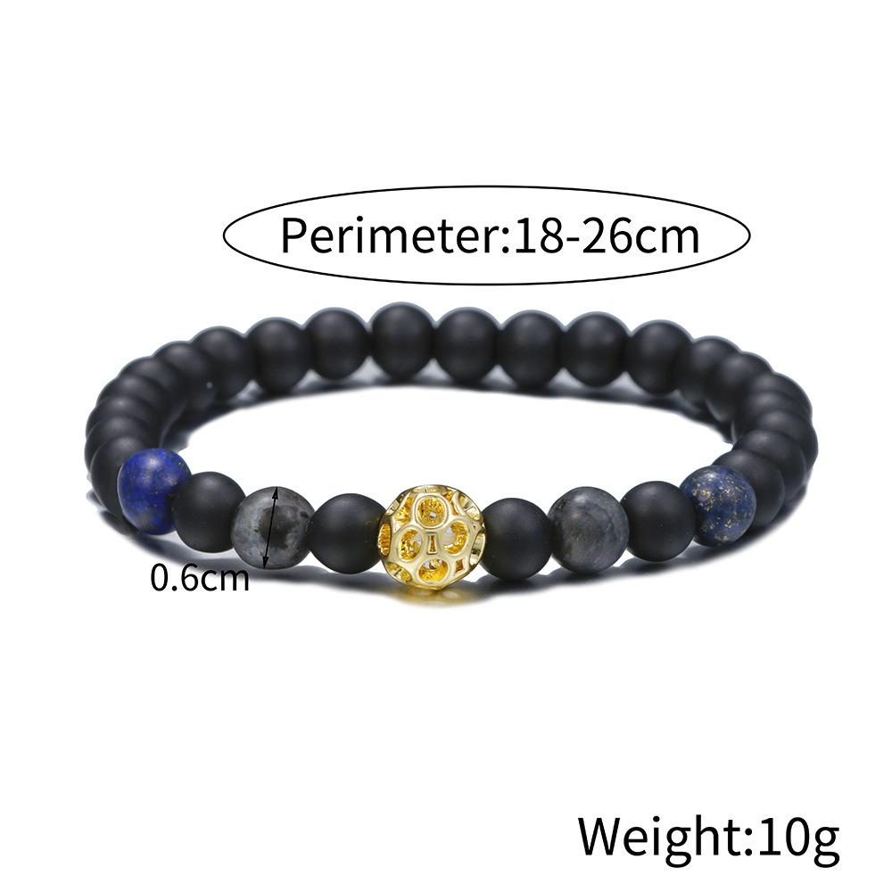 JYL TS Bracelet  Couple Turquoise Beaded Design Unites Vitality & Bond