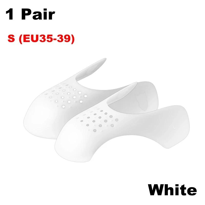 1 Pair Sneaker Shield Sneakers Anti Crease Wrinkled Fold Shoes Support Toe Cap Sport Ball Shoes Head Stretcher Head Shield