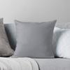 Plain Solid Grey - Gray Throw Cushions & Pillows Without Core