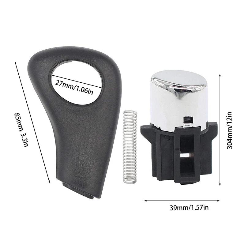 Car Interior Side Plate Shifter Handle Shift Button Knob Repair Kit Fit For Honda Accord 2 4 Door EX EX-L LX DX 2003 2004 2005