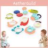 Baby Rattle Gift Set 10 Piece Bundle For Newborns