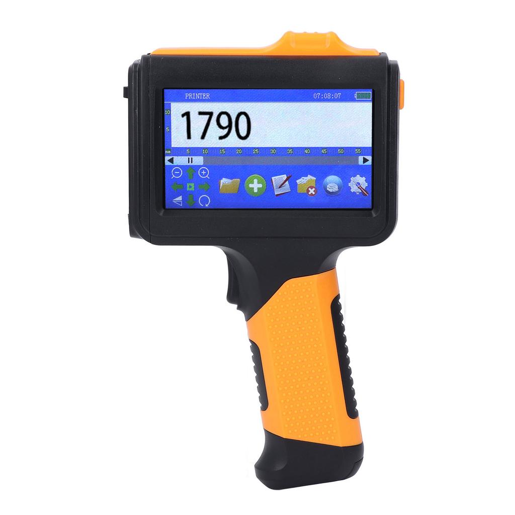 Handheld Inkjet Printer 12.7mm Bluetooth Multi Language Portable Inkjet Coding Machine for Label QR