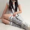 Elastic Polka Dot Socks Breathable Calf Socks Sweet Colorful Socks  Daily Wear