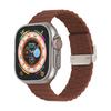 Luxury Loop Wave Buckle Bamboo Joint Silicone for Samsung Watch Strap 22mm Push Button Watch Band for Apple Watch