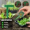 Hand Dibbler Gardening Tool Planting Dibber for Measurement Sowing Seeds Bulbs Flower Pot Planter for Vegetable Garden