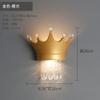 Girl Bedside Lamps Crystal Pendant Crown Wall Lamp Modern Luxury Children's Bedroom Princess Room Decor Night Lights Wall Light