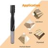 Multifunctional Alloy Router Bit Collection 12mm Shank for Intricate Carving Slot Cutting Mortise Making