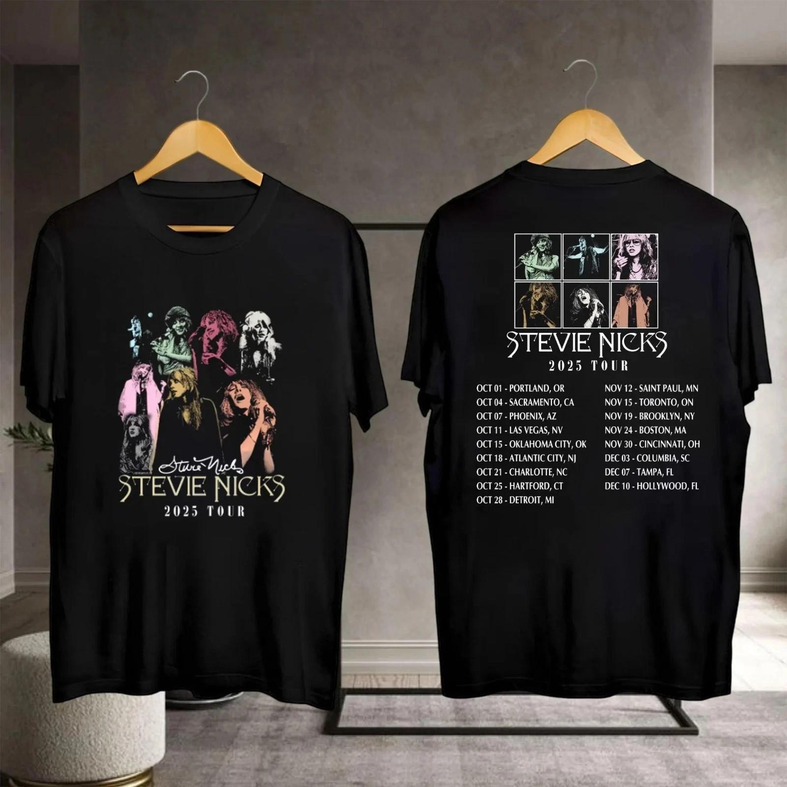 SALE! Stevie Nicks Live Concert Music Tour Dates 2026 Double Sided T-Shirt S