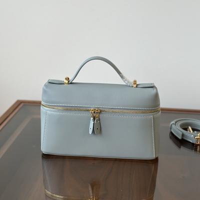 LP23 Cowhide Top Layer Leather New Style Genuine Leather Fashion Small Square Bag Single Handle Crossbody Womens Bag All-Match