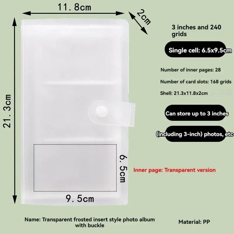 Polaroid Photo Album 120/240 Slots-Instant Film Picture Storage Book for Polaroid Photos,Postcards,Greeting Cards &Memory Photos