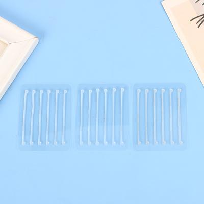 6 Stück Transparenter Goldener Loser Puder Wimperndauerwelle Hilfsmittel Wimpernlifting Dauerwelle Pad Silikon Wimpernlifting Klebeband Wimpernlifting