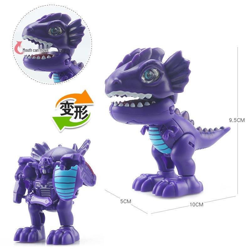 Large Dinosaur Building Blocks: Transforming T-Rex, Pterodactyl, Dilophosaurus & Velociraptor Scene Accessories Set