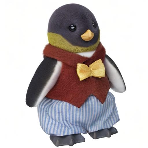 Sylvanian Families Puppen [Pinguinfamilie] FS-45 ST Mark zertifiziert, ab 3 Jahren, Spielzeugpuppenhaus, Sylvanian Families, Epoch