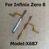 Infinix Zero 8 Güç Flex Kablosu Açma Kapama Ses Düğmesi Tuş Flex Kablosu Değişimi X687 İçin