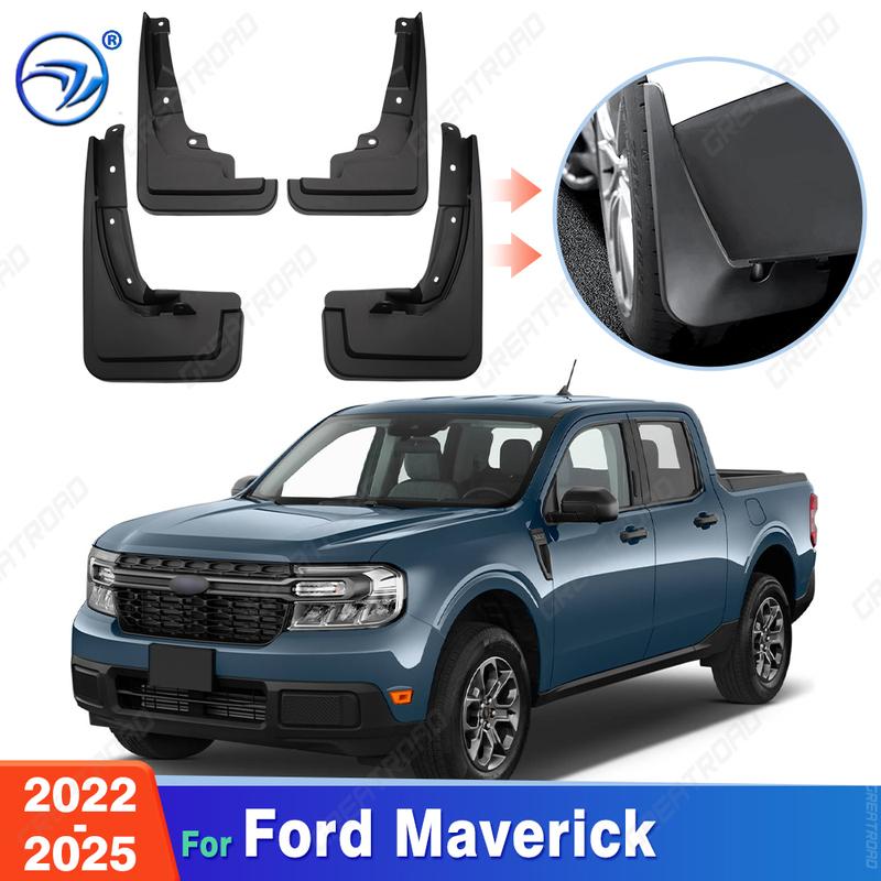 Для Ford Maverick 2024 2025 Брызговики Защита от грязи Грязезащитные щитки Брызговики автомобильные Аксессуары 2022-2025