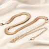 1Pc Stylish and Minimalist Women's Chain Belt, Suitable for Dresses and Slacks