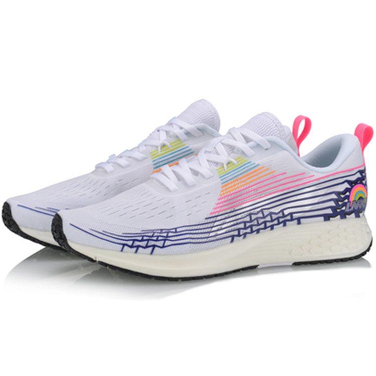 Li Ning Red Hare 4 Breathable Low Top Running Shoes Men's Standard White ARBP037-13