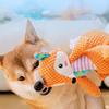 Squeaky Plush Dog Toys Cute Animal Design Interactive Chew Toys Durable Bite Resistant Pet Toys For Teething Small Medium Dogs