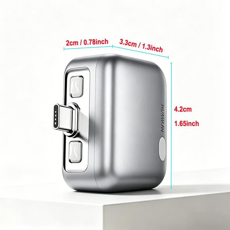 1PCS Smart Type-C Charging Adapter, Auto Cut Off When Fully Charged, Universal Separator Charger for Overnight & Unattended Safe