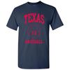 Texas Classic Baseball Arch - Hometown Sports Team Pride Unisex T-Shirt