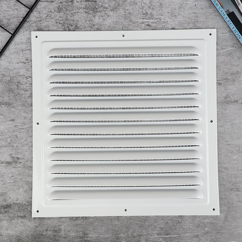 1Pc 100-250mm Aluminum Alloy Air Vent Grille Air System Net Cover Screen Exhaust Outlet Square Heating Cooling Vents Plate