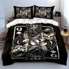 Queen of Spades design. Bedding sets Duvet cover sets Duvet covers Pillowcases(1 * Duvet Cover 2 * Pillowcases without duvet insert)