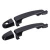 Outer Door Handle Comfortable Grip Black Scratch Resistant Exterior Door Pull Handle Replacement for