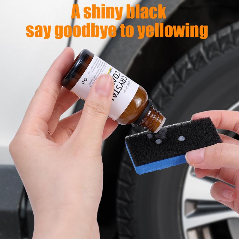 30ml Car Plastic Renovated Coating Retreading Agent Plastic Refurbished Plating Crystal Coating Agent Wax Panel Auto Interior