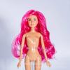 1/6 Thai-Style Babi Supermodel Doll Toy Joints Movable 30Cm Natural Skin Fashion Makeup Elegant Curls Diy Make-Up Head+Body Part