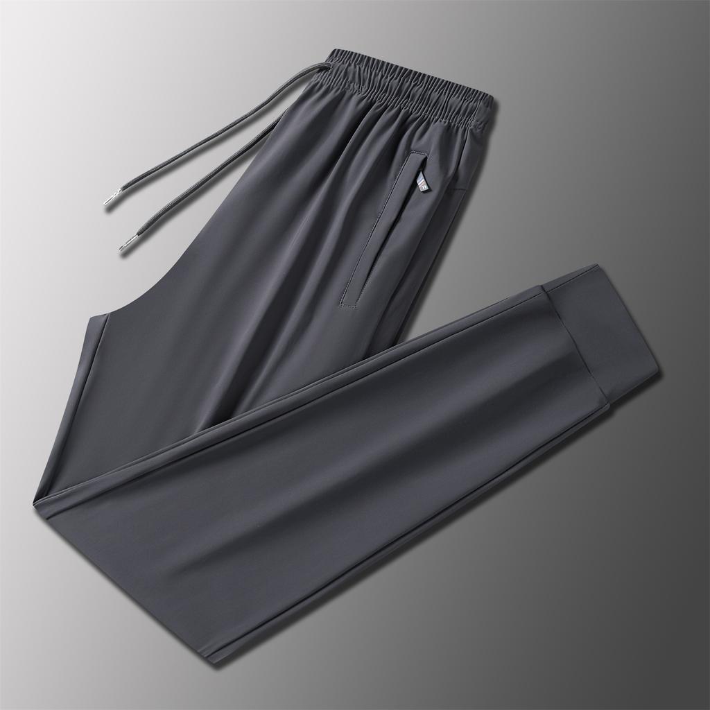 Women's Casual Pants High-waisted Belted Jogging Pants With Pockets